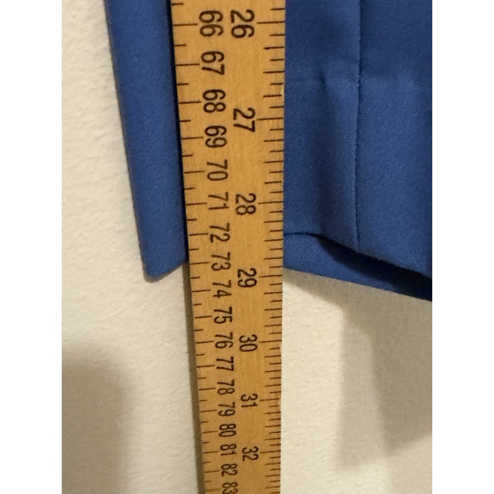 Talbots Hampshire Ankle Pants 18W Blue Career Wear NWOT - Picture 7 of 10
